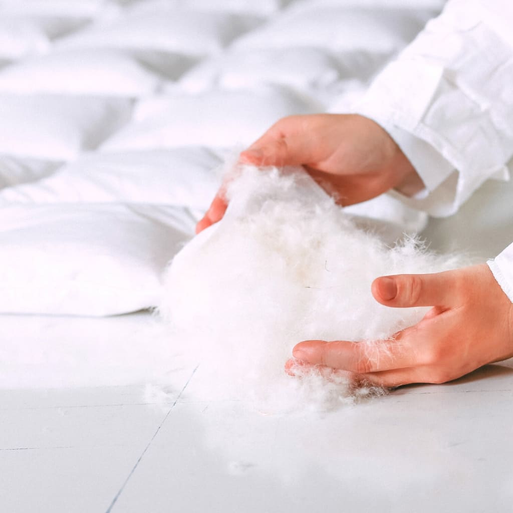 Kołdra z pierza i puchu gęsiego EXCLUSIVE (90/10) - Kołdra